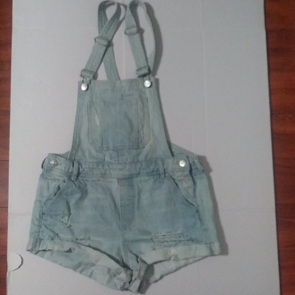 H&M Denim Overall Short